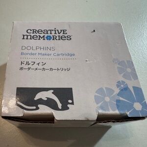 Creative Memories Dolphins Border Maker Cartridge BMC NIB